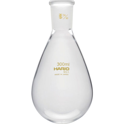 ＨＡＲＩＯ　共通摺合せなすフラスコ　３００ｍｌ　ＴＳ２４／４０＿
