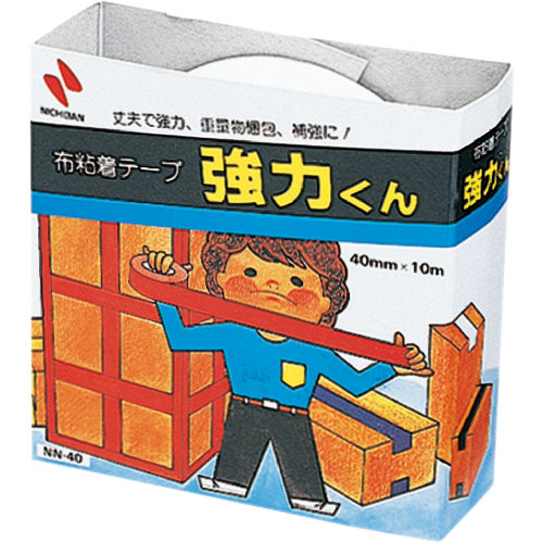 ニチバン 布 強力くん NN-40 白 40mmX10m_