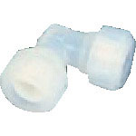 フロンケミカル　ＰＦＡユニオン・エルボー（ソロバン型シール）ＬＦＵ－１０＿