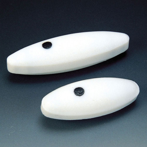 フロンケミカル フッ素樹脂(PTFE)強力撹拌子オーバル型 5パイ×10mm_