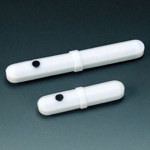 フロンケミカル フッ素樹脂(PTFE)強力撹拌子オクタゴン型 8パイ×64mm_
