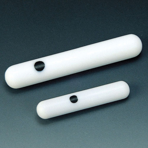 フロンケミカル フッ素樹脂(PTFE)強力撹拌子シリンダー型 4.5パイ×12m_