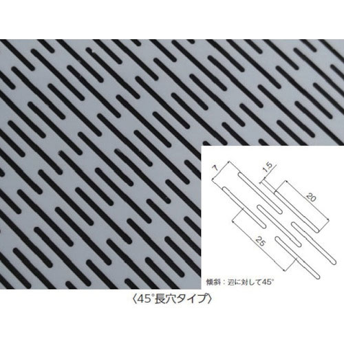 フロンケミカル　フッ素樹脂（ＰＴＦＥ）特殊パンチングシート０．５ｔ×３００×５００【単位はＰｋ】＿