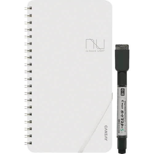 欧文印刷　ノート型ホワイトボード　ｎｕ　ｂｏａｒｄ　ＬＩＧＨＴ　グレー　１１３×２０４ｍｍ＿