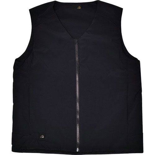 オウルテック　洗濯機対応　洗えるあたたかヒートベスト　ブラック　Ｍ＿