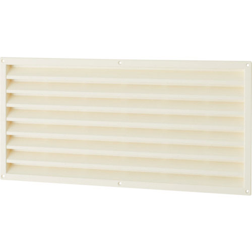 MK P.Cドアー用ガラリ 大 178X430mm ミルキーホワイト_