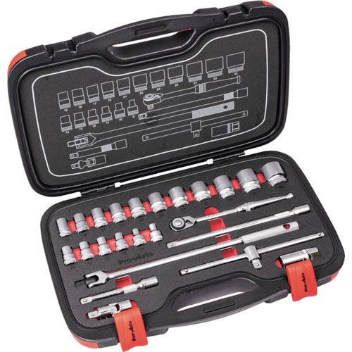 Ｐｒｏ－Ａｕｔｏ　１／２ＤＲ．２４ＰＣソケットセット＿