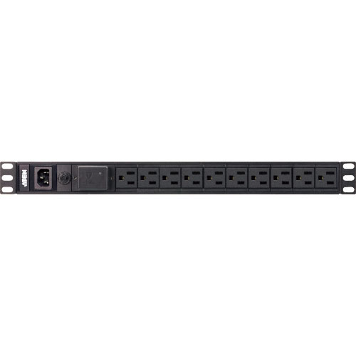 ＡＴＥＮ　電源タップ　１０ポート　ベーシックＰＤＵ　１５Ａ（最大）ＮＥＭＡ　５－１５Ｒ×１０口　サー＿