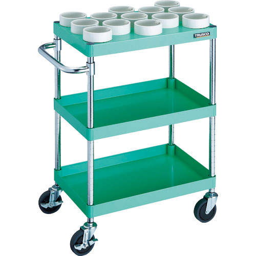 ＴＲＵＳＣＯ　ツールワゴン　フェニックスワゴン　６００Ｘ４００ＸＨ８８０　ＨＳＫ１００Ａ　ヤンググリ＿