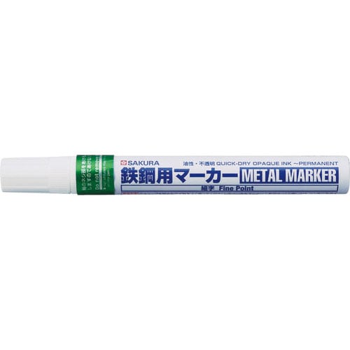 サクラ　鉄鋼用マーカー細字　緑＿