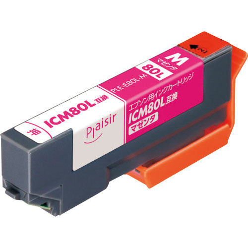 エレコム　プレジール　ＥＰＳＯＮ　ＩＣＭ８０Ｌ対応　マゼンタ＿