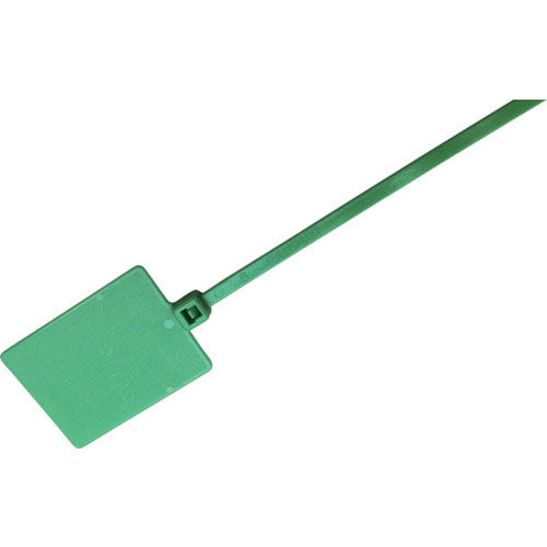 パンドウイット　旗型タイプナイロン結束バンド　緑　（１０００本入）＿