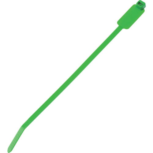 パンドウイット　旗型タイプナイロン結束バンド　緑　（５００本入）＿