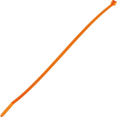パンドウイット ナイロン結束バンド 4.8×188×1.3 蛍光橙 1000本入_