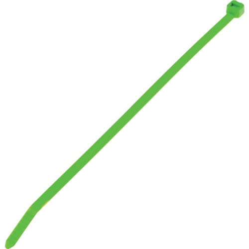 パンドウイット ナイロン結束バンド 4.8×188×1.3 蛍光緑 1000本入_
