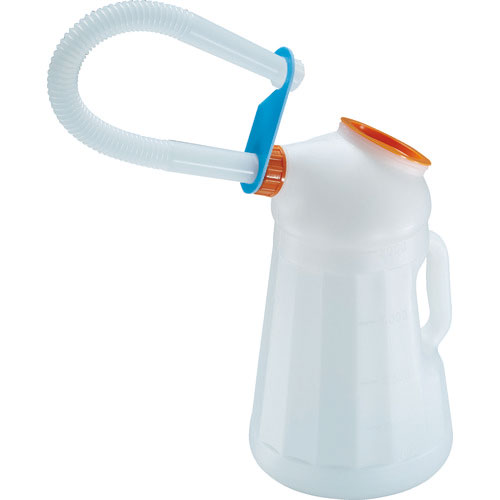 ＴＲＵＳＣＯ　オイルジョッキ　ピノッキオ５Ｌ　ノズルホルダー付きロングノズル　本体蓋付　網付＿