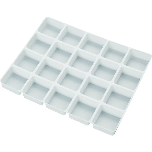 TRUSCO PPトレー 角 20マス 30X30_
