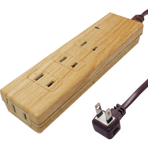Fargo NATURAL WOOD TAP AC4個口 ベージュウッド_