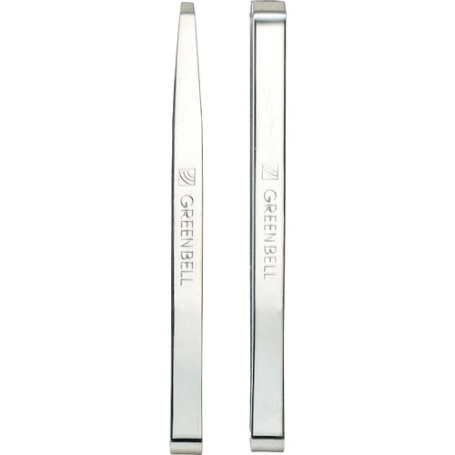 GREENBELL ステンレス製 毛抜きセット 全長73mm_