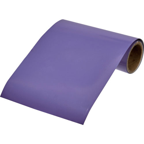 ＴＲＵＳＣＯ　配管識別テープ　灰紫（２．５Ｐ５／５）（酸・アルカリ関係）１００ＭＭ幅Ｘ１Ｍ＿