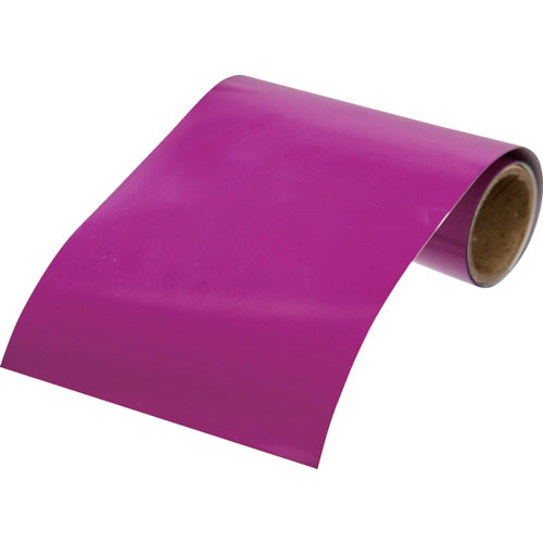 ＴＲＵＳＣＯ　配管識別テープ　赤紫（２．５ＲＰ４／１２）１００ＭＭ幅Ｘ１Ｍ＿