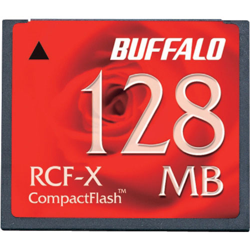 バッファロー　コンパクトフラッシュ　ハイコストパフォーマンスモデル　１２８ＭＢ＿