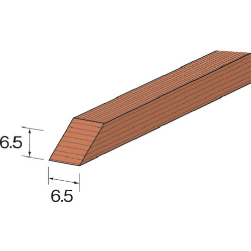 ミニモ　ポリッシングウッドスティック　ソフト　角　６．５×６．５ｍｍ　（５個入）＿
