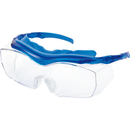 リケン　一眼式保護メガネ　ＲＳ－９０Ｂ　ＶＦ－Ｐ　ブルー＿