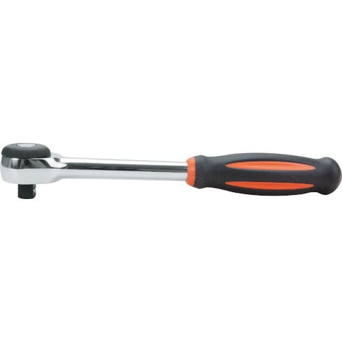 ＧＲＯＺ　デュアルドライブラチェットハンドル　差込角６．３５　全長１８０ｍｍ＿