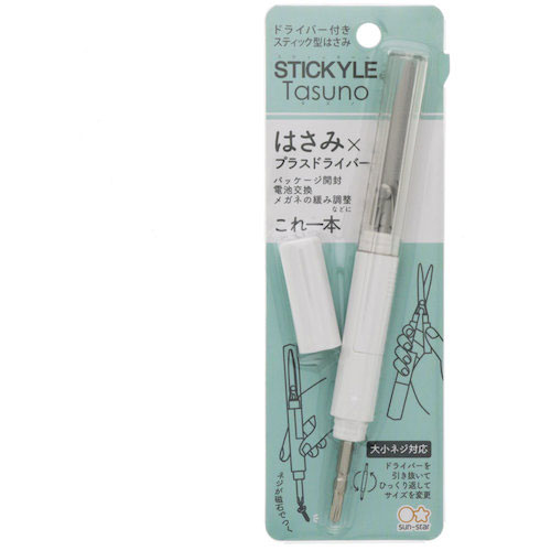 サンスター文具　スティッキールはさみＴａｓｕｎｏ　Ｗ　　＿