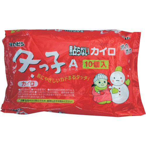 タカビシ 貼らないカイロ冬っ子レギュラー10枚_