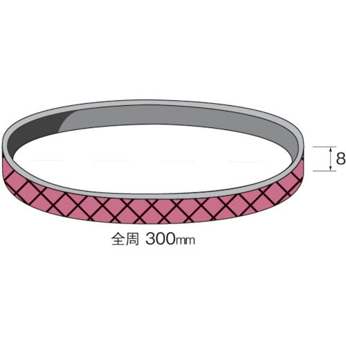 ミニモ　ダイヤモンドベルト　コーティング　ハード＃４００　（３枚入）＿