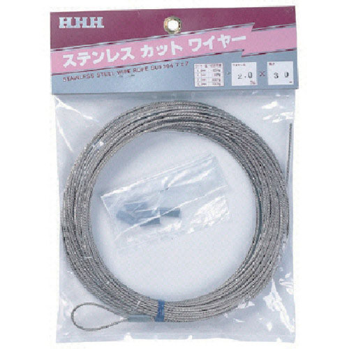 ＨＨＨ　ステンレスカットワイヤー　１．５ｍｍ×１０ｍ＿