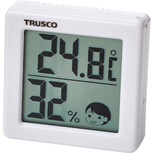 TRUSCO 小さい温湿度計_