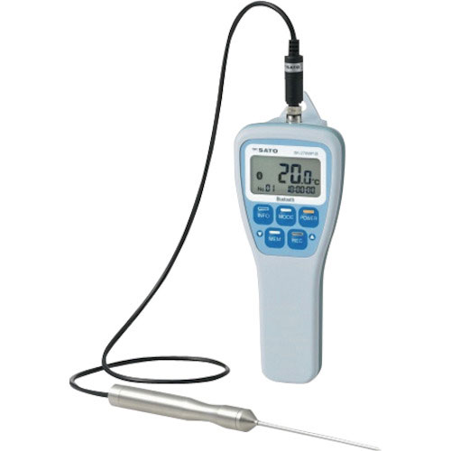 佐藤　防水型無線温度計ＳＫ－２７０ＷＰ－Ｂ（標準センサ付）（８０７８－６０）＿