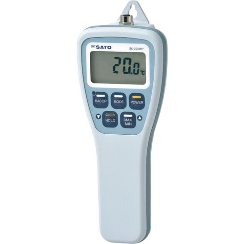 佐藤　防水型食品用温度計ＳＫー２７０ＷＰ（指示計のみ）（８０７８－０１）＿