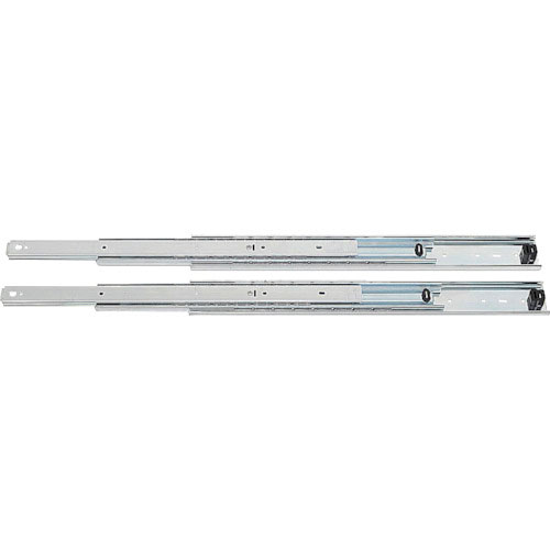 ＴＲＵＳＣＯ　三段式スライドレール　重荷重用　４５７．２ｍｍ　２本入＿