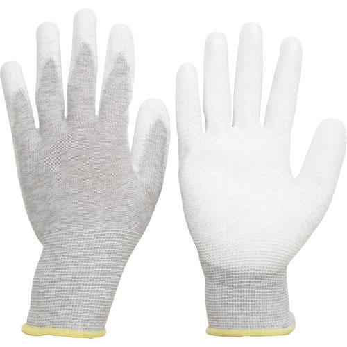 ミドリ安全　静電気拡散性手袋　（手のひらコート）ＳＰＵ－１３０ＣＮ　ＬＬ　１０双入＿