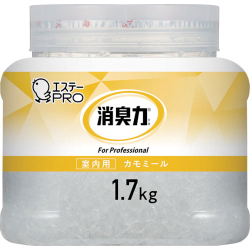 エステー　Ｇ消臭力　クラッシュゲル室内用　本体　１．７ｋｇ　カモミール＿