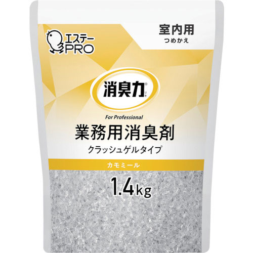 エステー G消臭力 クラッシュゲル室内用 詰替 1.4kg カモミール_
