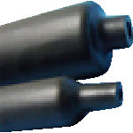 TRUSCO 熱収縮チューブ4:1 収縮前内径16.0mm 長さ1m 5本入_