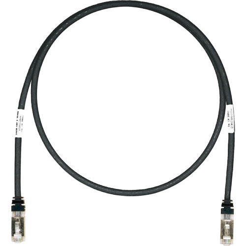 パンドウイット CAT6A/CAT6 シールドパッチコード 10m 黒 STP6X10MBL_
