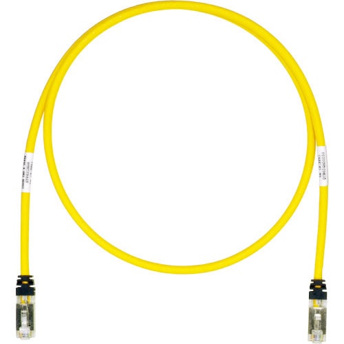 パンドウイット CAT6A/CAT6 シールドパッチコード 10m 黄 STP6X10MYL_