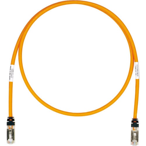 パンドウイット CAT6A/CAT6 シールドパッチコード 15m オレンジ STP6X15MOR_