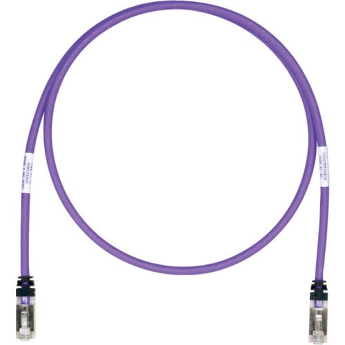 パンドウイット CAT6A/CAT6 シールドパッチコード 3m 紫 STP6X3MVL_