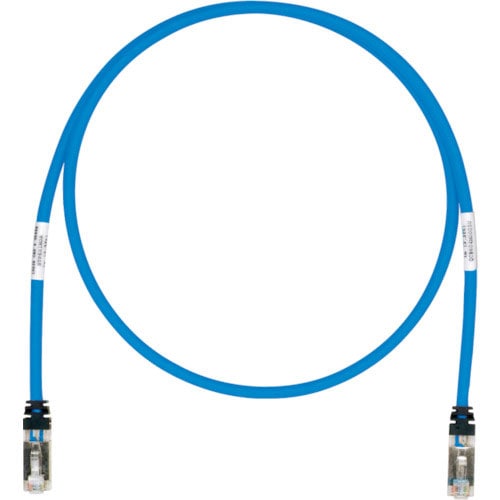 パンドウイット　ＣＡＴ６Ａ／ＣＡＴ６　シールドパッチコード　４ｍ　青　ＳＴＰ６Ｘ４ＭＢＵ＿