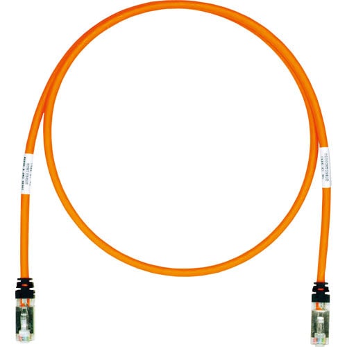 パンドウイット　ＣＡＴ６Ａ／ＣＡＴ６　シールドパッチコード　４ｍ　オレンジ　ＳＴＰ６Ｘ４ＭＯＲ＿