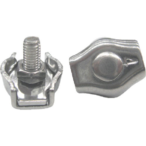 水本 ステンレス シングルワイヤークリップ 適合ロープ径1.5mm_