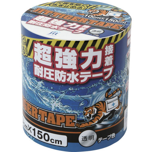 ジット ジットタイガーテープ 10CM×150CM 透明_