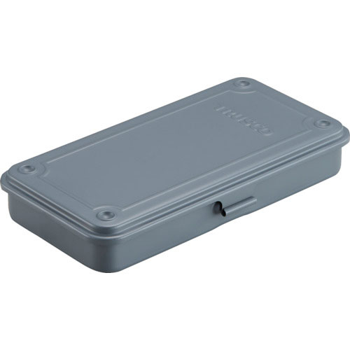 TRUSCO トランク型工具箱 203X109X35 アーセナルグレイ_